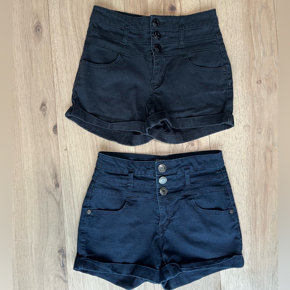 Celebrity Pink High Waist Shorts (two pairs)
